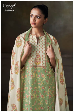 GANGA TERSIA S4960 PREMIUM COTTON SUIT