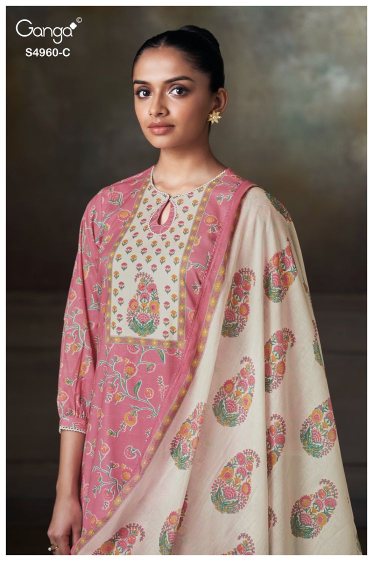 BUY GANGA SUITS ONLINE GANGA TERSIA S4960 PREMIUM SUIT