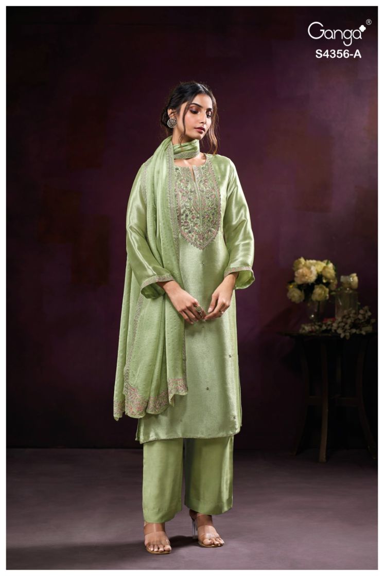 BUY GANGA SUITS GANGA TVEYA S4356 FRONT VIEW