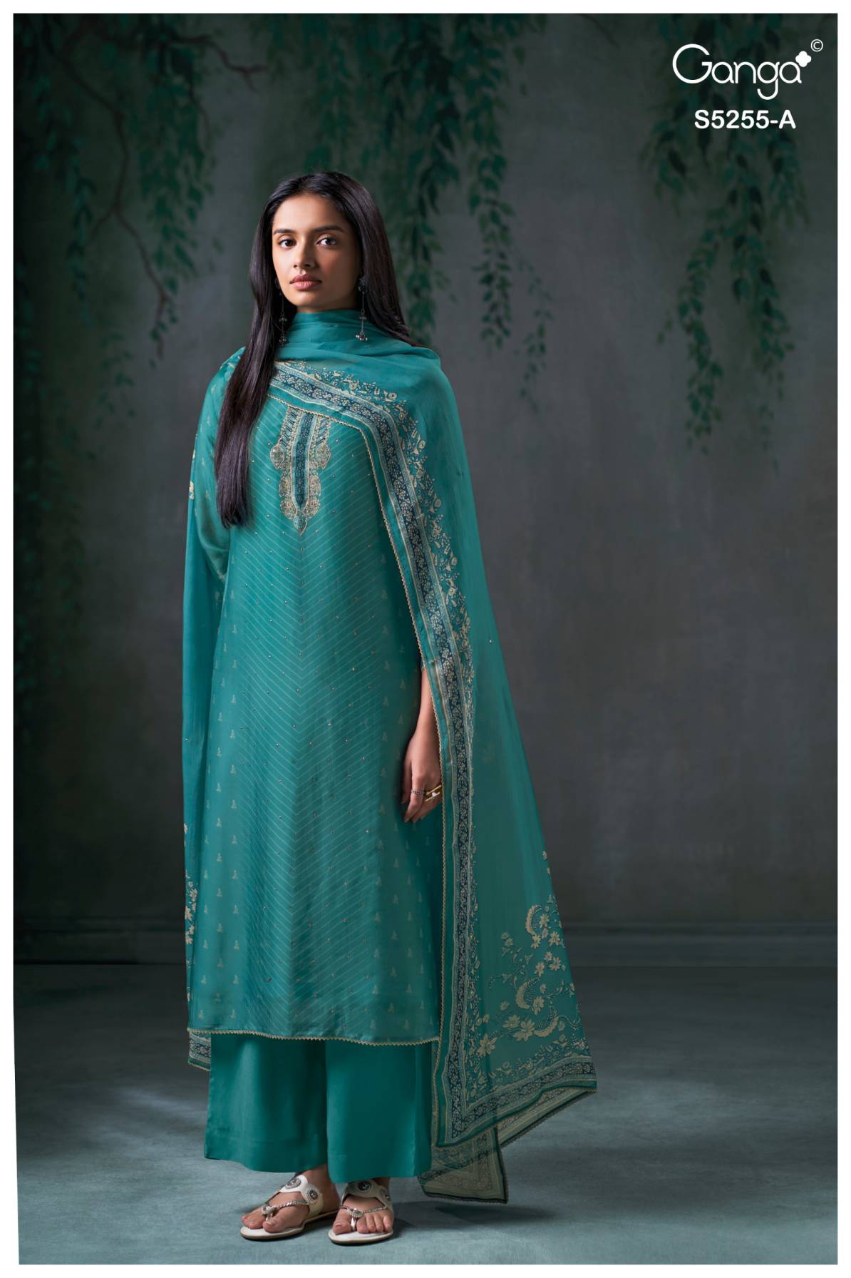 BUY GANGA SUITS GANGA VANEA S5255 PREMIUM SUIT