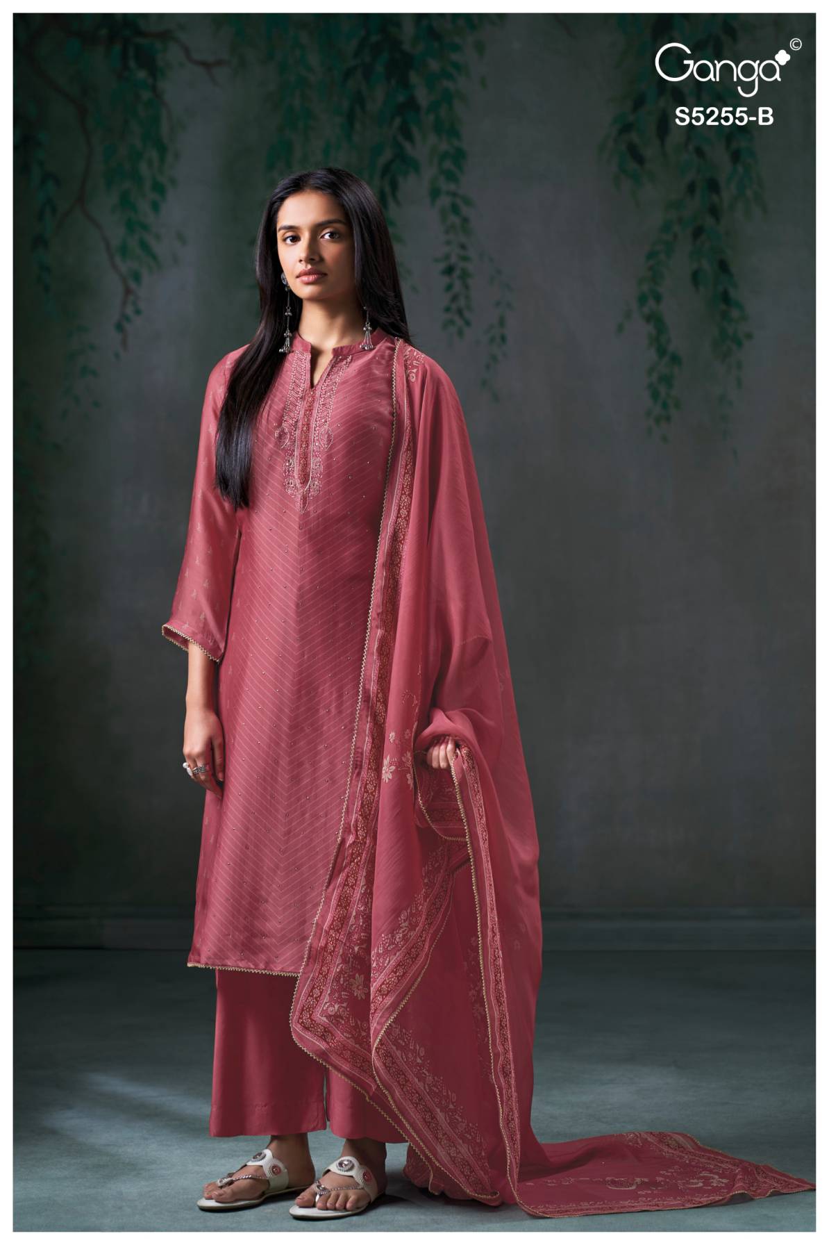 BUY GANGA SUITS GANGA VANEA S5255 TOP DESIGN