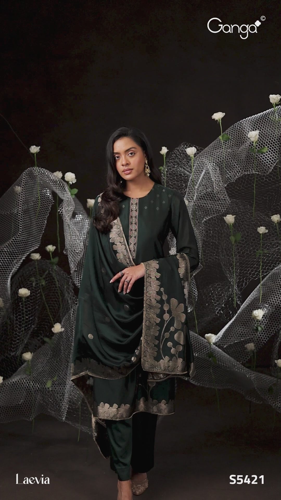 BUY GANGA SUITS GANGA LAEVIA S5421 LATEST DESIGN IMAGE
