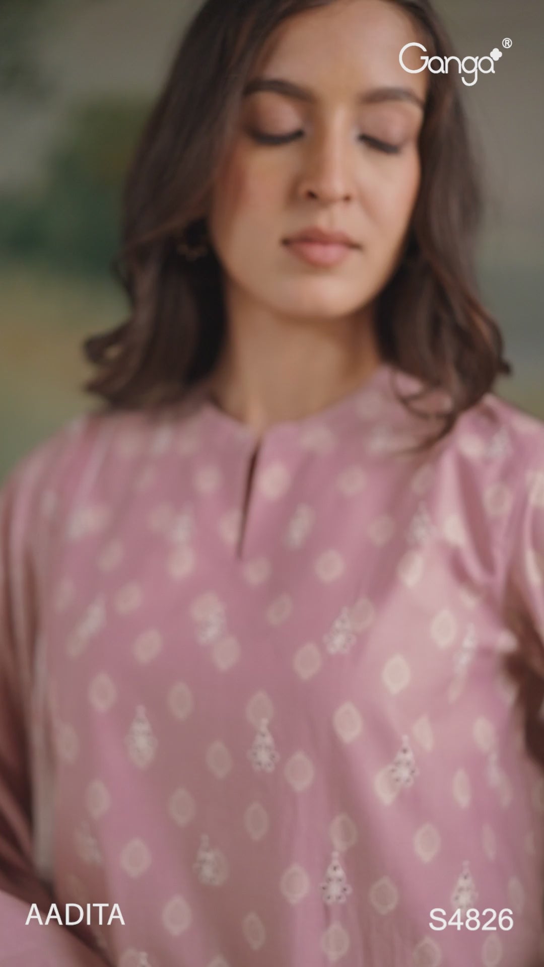 BUY GANGA SUITS ONLINE GANGA AADITA S4826 PREMIUM SUIT VIDEO