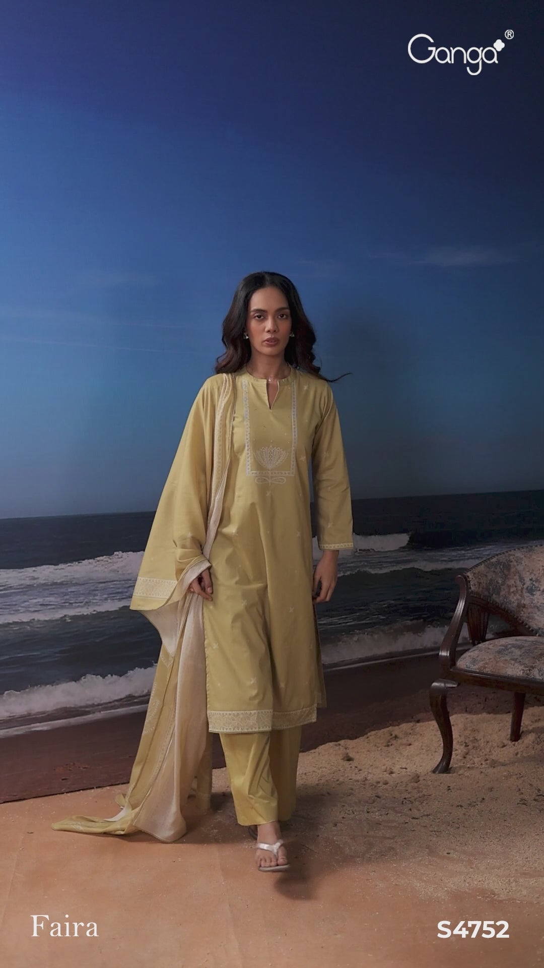 BUY GANGA SUITS ONLINE GANGA FAIRA S4752 FRONT VIEW