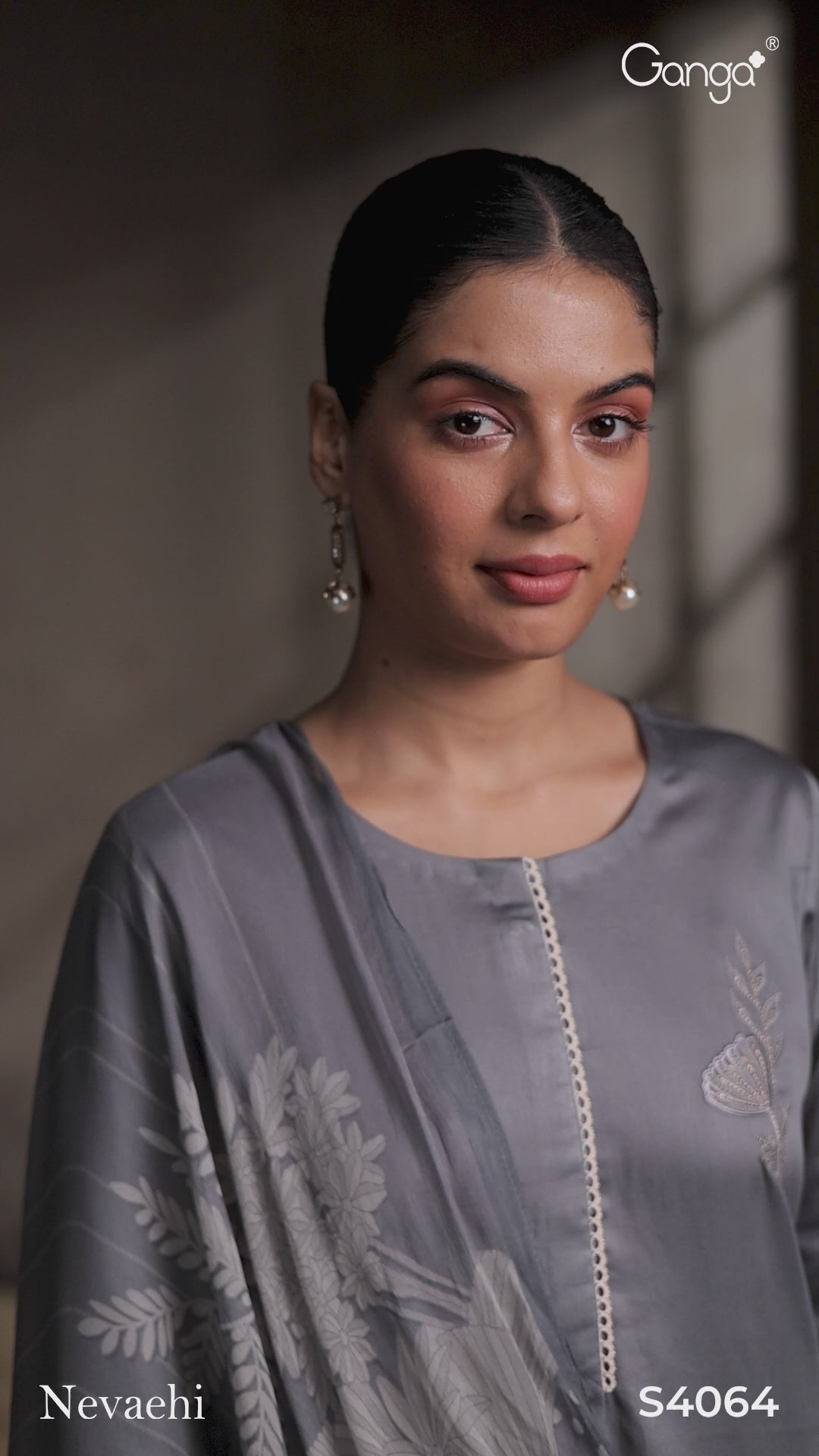 BUY GANGA SUITS WITH PRICE GANGA NEVAEI S4064 LATEST DESIGN VIDEO