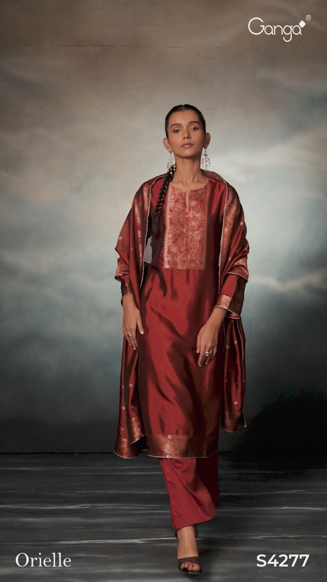 Ganga Orielle S4277 catalog suit by Ganga Fashions on sale